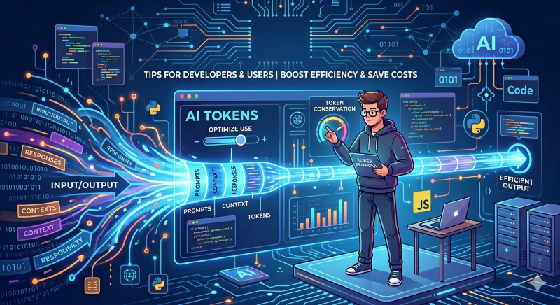 Token planning notes used to improve an AI prompt workflow